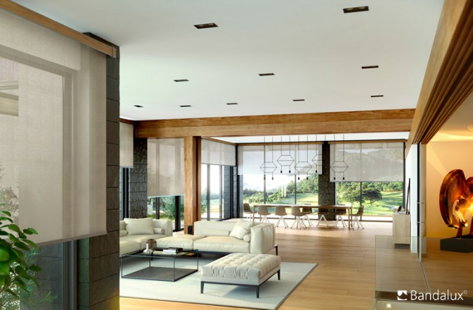 roller shade fascia