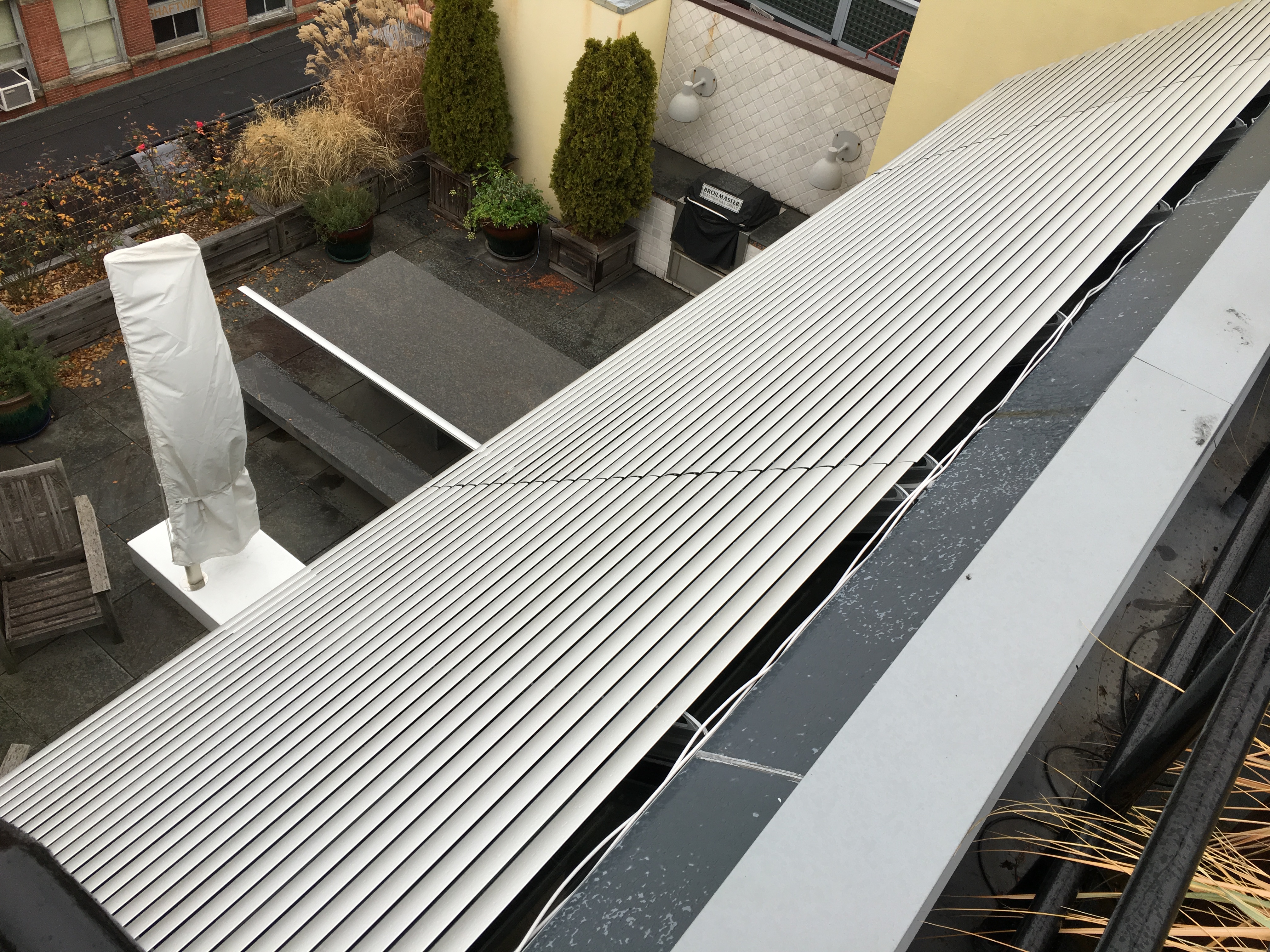Exterior louver