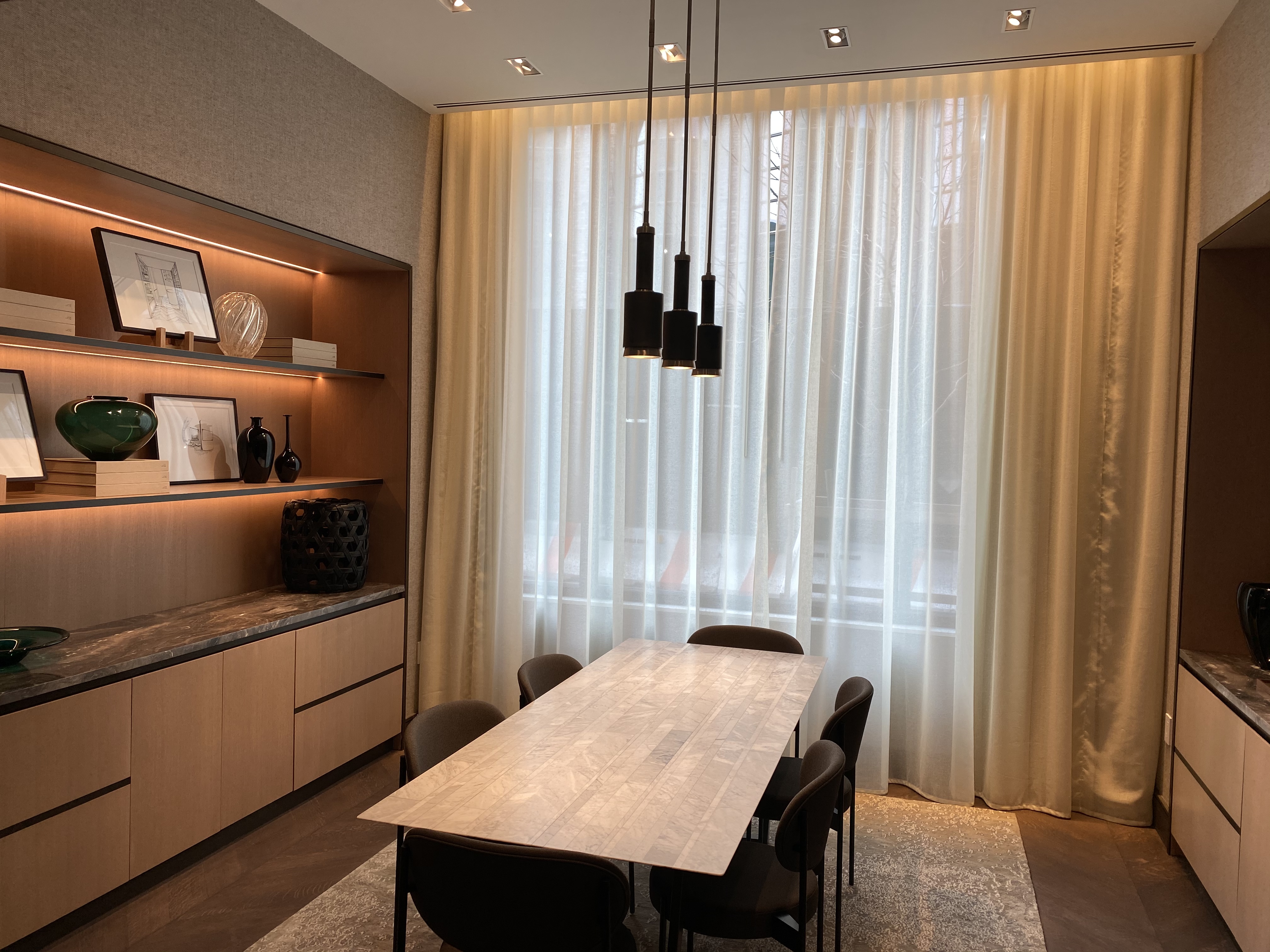 custom residential drapery