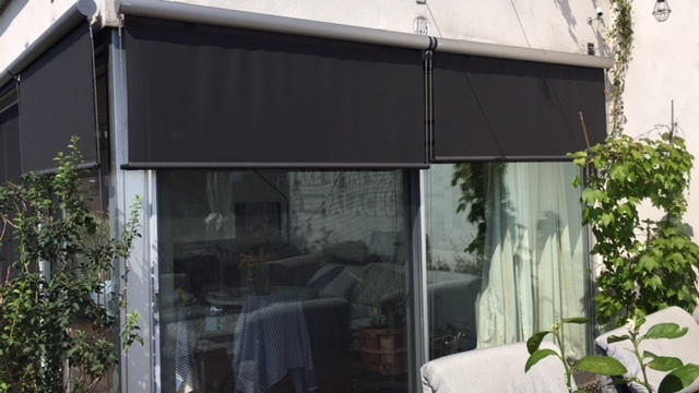 cable guide exterior shades