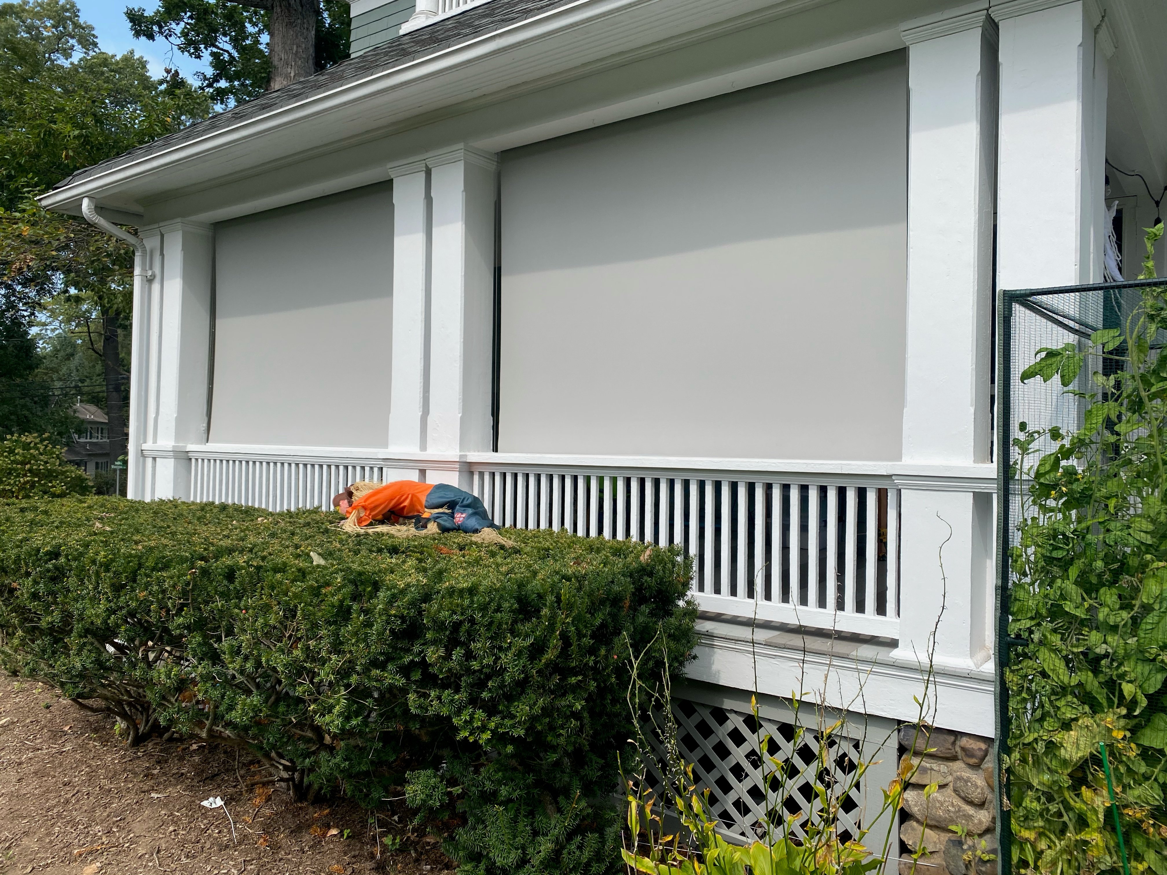 Cable Guided Exterior Shades Custom Residential