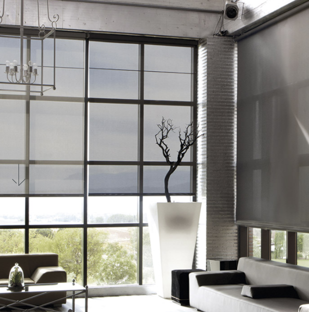 Solar shade fabrics