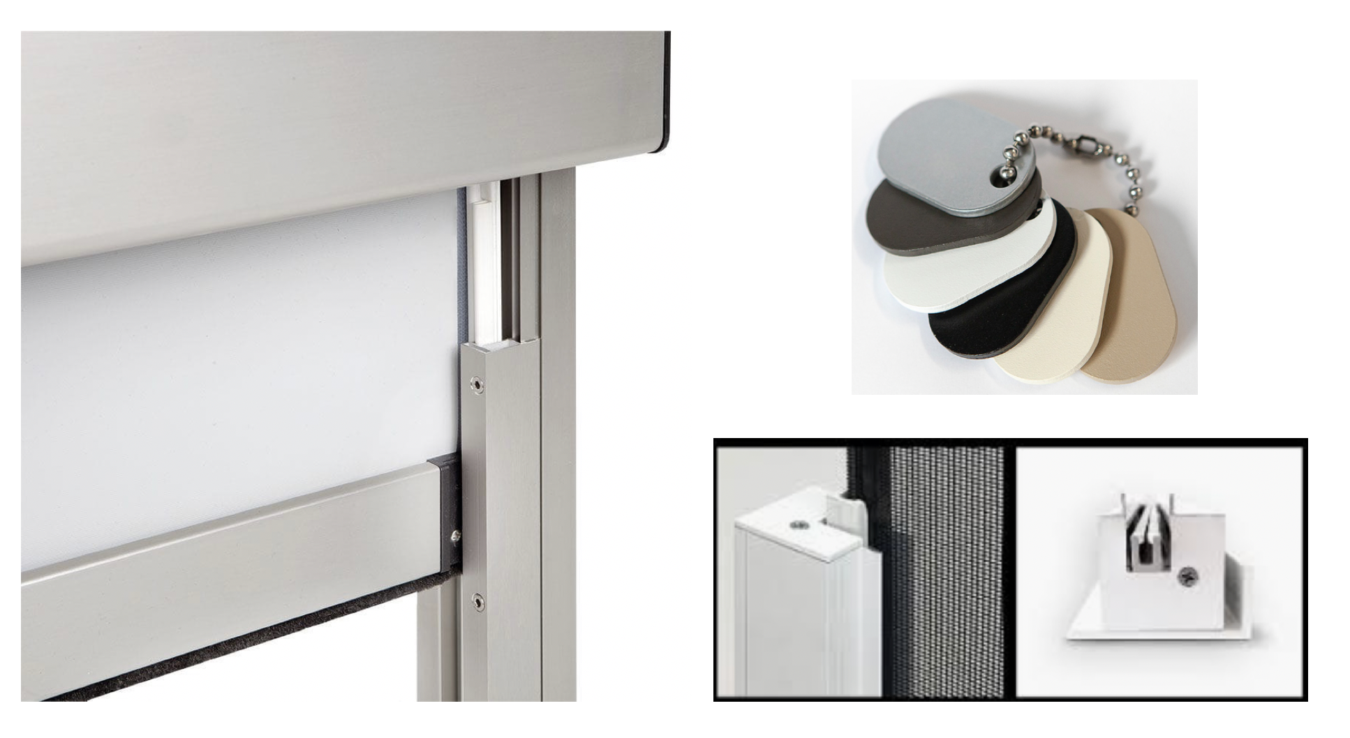 zipper exterior shade