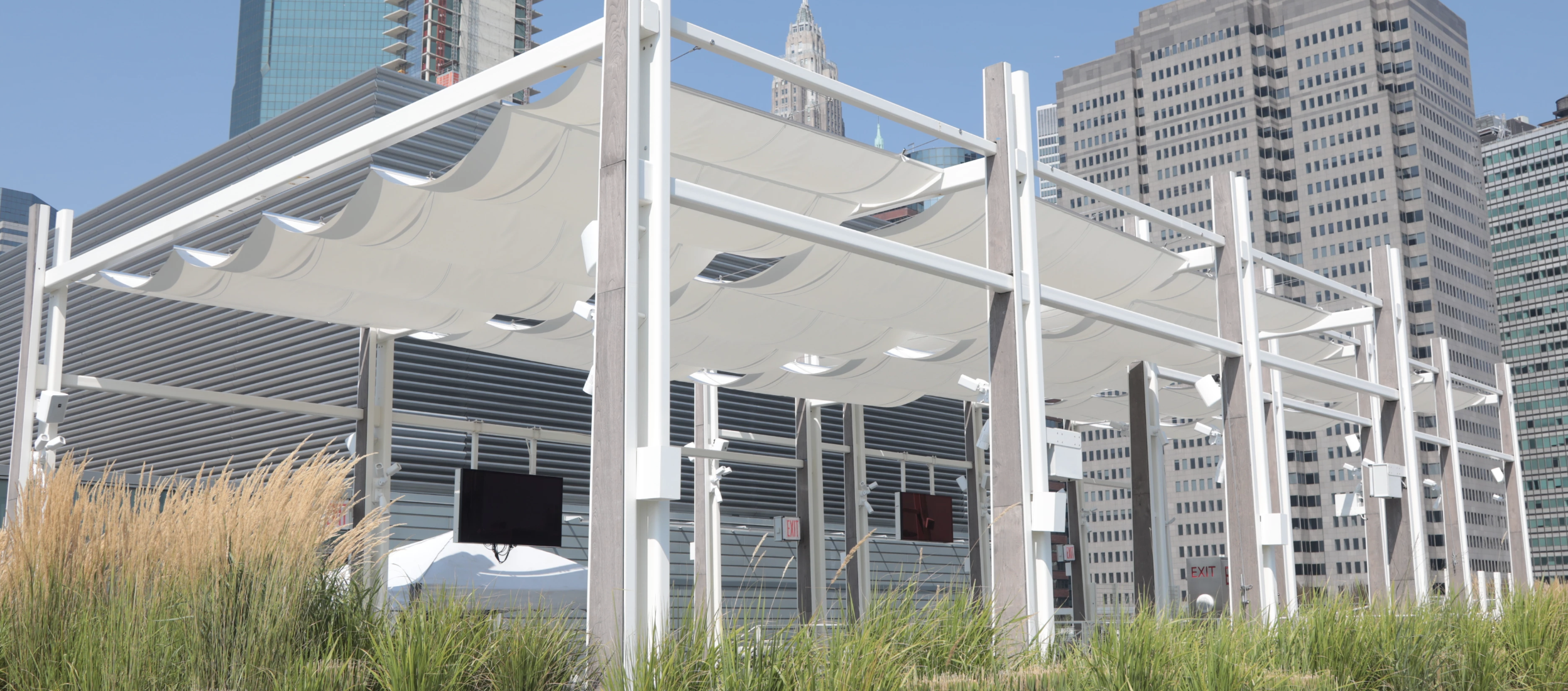 wire canopy exterior shade 