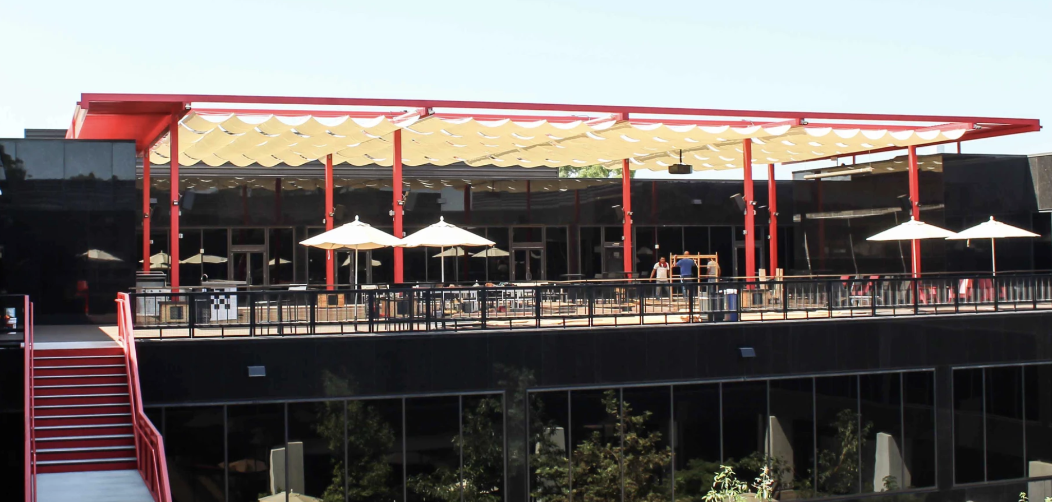 Wire Canopy Exterior Shade System
