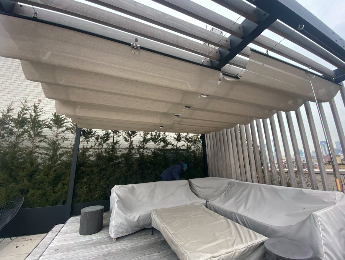 Exterior Wire Canopy System