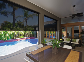 Exterior zip shade