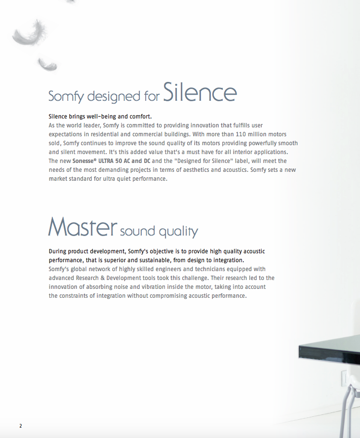 Somfy Shade Motors