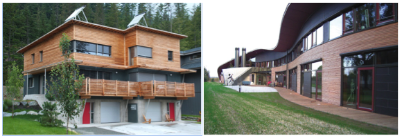 Passive house shades