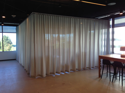 Ripplefold Drapery as Room Dividers