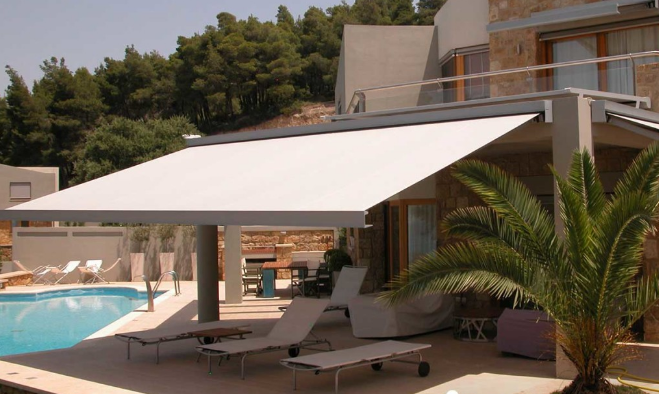 Exterior awning system